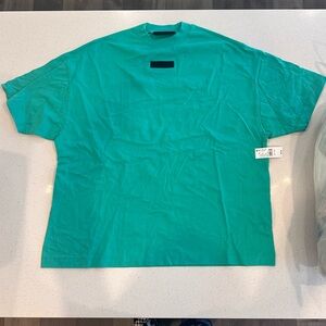 Essentials Green Short Sleeve Tee